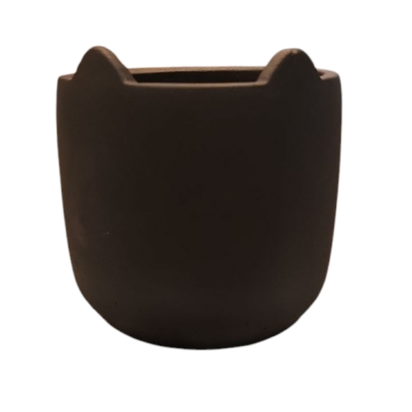 CAT LADY BOX SUBSCRIPTION BLACK CAT SMALL PLANTER. - Picture 3 of 7